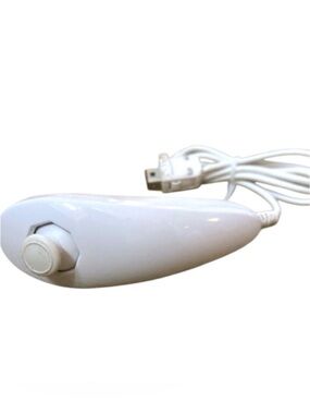 Original Official Nunchuck NINTENDO WII / U Tested (shows wear)!!